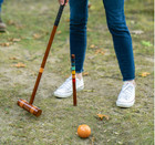 Elakai Croquet Set For Outdoor Lawn Games