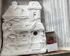 Wee Crafts Spooky Tunes 21654 Unpainted Ceramic Haunted House Alfred Hitchcock