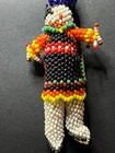 Vintage Zuni Pueblo Beaded Doll Native American Ca 1960-1970 Bright Colors