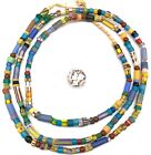 Rare Mix Of Ghana Antique Beads From Africa Glass African Trade Beads-4458