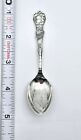 Vintage Chicago Illinois Sterling Silver Indian Native Travel Souvenir Spoon 4 