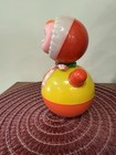 Rare Ussr Vintage Soviet Russia Doll Toy Nevalyashka Plastic Roly Poly Children