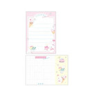 Q-lia Cloud Pop Time Rabbit Strawberry Mini Memo Pad Made In Japan