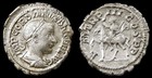 Gordian Iii On Horseback  Xf Scarce Roman Empire Denarius Ancient Coin Rome Mint