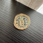 Arab Byzantine Follis - Umayyad Caliphate  670-680s  Damascus  t952