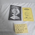 Spartus Talking Horoscope Clock Jennifer Sands Staff W  Card Nos 179361 Vtg Prop