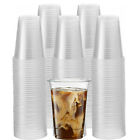16 Oz Clear Plastic Cups Pet Disposable Cold Cups With Lids And Straws
