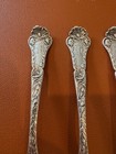Antique Gorham Sterling Silver Poppy Pattern Set Of 6 Spoons 5 1 2  B Monogram