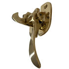 Left Or Right Handed Ice Box Latch In Solid Brass For Antique Oak Refrigerator