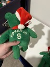Salvino   s Bamm Beano   s Cal Ripken Jr  8 Plush Bear     Green Christmas Edition
