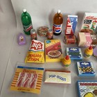 Lot Of 30 Vintage Tyco Kitchen Littles Food Cereal Bread Soda Ketchup Popcorn