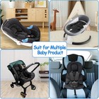 Infant Car Seat Insert  2-in-1 Reversible Infant Car Seat Head Support For Gi   