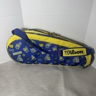 Wilson X Minions V3 0 Team 6 Pack Tennis Racket Bag Blue Yellow - Bag Only - New