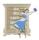 Disney Pink A La Mode Palm Beauty Belle Jumbo Slider Library Pin Sold Out