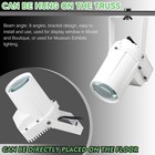 Spotlight For Disco Ball Lights Pin Spot Light  White Led 3w White  3w