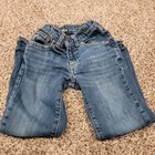 Cat   Jack Play Jeans Boys 5 Relaxed Straight Blue Denim Adjustable Waist Pants