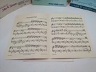 Sheet Music Lot Of 5 Student Practice Piece                                 M31c
