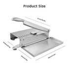 Manual Frozen Meat Slicer Beef Bones Cutter Fish Chicken Bone Cutter Home Use
