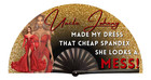 Heated Hand Fan   Beyonce   Renaissance World Tour   Concert   Large Clack Fan