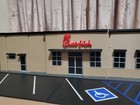Chicken Restaraunt Assembled Print On Demand S Scale Building-diorama