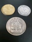 1930 Iceland Silver 10 5  And 2  Kronur Commemorative Medallic Coinage  3305