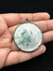 Amazing Rare Ancient Roman Glass Pendant With Real Patina