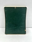 Vtg 24k Gold Plated Austrian Crystal Velvet Back Photo Picture Frame 3 1 2 X 5   