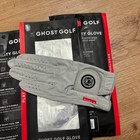 New  3x Ghost Golf Left-hand Womens Ladies Golf Glove Color Gray Size Small