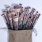 30-piece Professional Makeup Brush Set Premium Synthetic Kabuki Foundation Blend