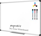 Magnetic Dry Erase Board whiteboard  36 X 24 Inches Double Sided White Board    