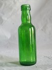 Vintage Green Glass  cutty Sark  Mini Liquor Bottle     50 Ml