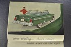 1954 Mercury Large Brochure Folder Monterey Sun Valley Excellent Original 54