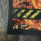 Pearl Jam Pittsburgh Poster 5 16 25  Brad Klausen Ae Signed   200 Metallic Red