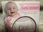 Baby   s First Year Milestone Belly Stickers 1-12 Month Stickers Peel-stick-click 