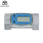 Digital Turbine Flow Meter 10 5-74 Gpm For Liquid Water Fuel Flow Meter 1 5   