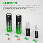 Flat Top 18650 Rechargeable Battery 9900mah High Capacity 3 7 Volt Rechargeable