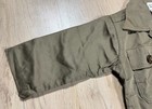 Vintage Korean War Era Us Army Od Green Utility Shirt Jacket Uniform Child Size