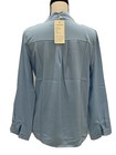 Yi Yi Fashion Womens Pullover Blouse Long Sleeve Tie Neck Size Xl