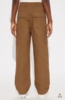 Nwt Fashion Nova Mini Baggy Talk My Walk Cargo Pant - Brown   Size M 8 10 Years 