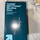 New Up   Up Nicotine Gum Stop Smoking Aid 4mg 160ct Coated Mint Freeze Exp08 26
