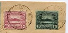 British Solomon Is  1912   d-1s Sg 8-14 On Two Envelopes To England  207 