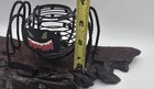 Spooky Spider Tea Light Candle Holder Black Metal Halloween 