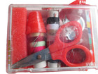 Vintage Singer Travel Sewing Kit In Case Thread Scissors Needles Threader New