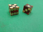 Sams Town Las Vegas Nv Vintage Brown Dice Lot 2 Casino