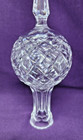 Vintage Waterford Crystal Glass Christmas Tree Topper 10-1 2  Excellent