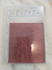 Stampin  Up  Rubber Stamp Set  calm Christmas    Dove Greetings New