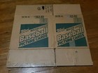 Vtg 1992 Topps Wax Case Outer Box Only Cool Collectible 