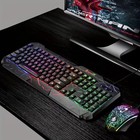Rechargeable Wireless Keyboard And Mouse Gaming Combo Set Rgb Backlit Light Up