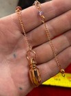 Copper Pendulum With  Chakra Chain