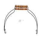 14 Wood   Wire Basket Handles   Basket Weaving   Basketry   New With Eyelets